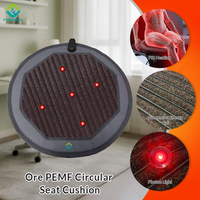 Tapis PEMF à lumière rouge pour tout le corps Fuerle, coussin de siège circulaire à infrarouge lointain Ore PEMF
