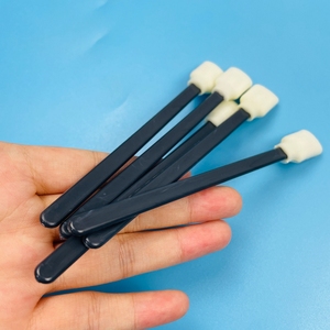 Yazıcı için 5.1 inç siyah köpük temizleme bezleri dikdörtgen köpük ucu çubukla - Product Image 5