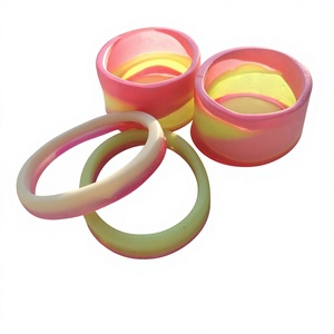 สร้อยข้อมือเบคิไลต์แนววินเทจของผู้หญิงทำจากเรซิ่นใสแกะสลักเทวดากำไลเครื่องประดับอินเดียใสขายดี - Product Image 1