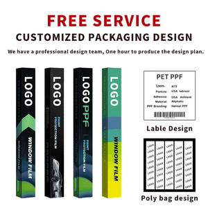 Film de protection de peinture (PPF) transparent super brillant en vinyle pour <span class=keywords><strong>carrosserie</strong></span> automobile, film de changement de couleur PET rouge vif, vente en gros - Product Image 4