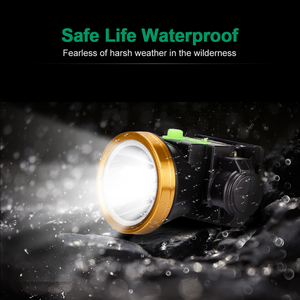 Worklight cắm trại sạc LED torchlight không thấm nước đèn pha trắng đèn lồng Laser nhỏ đèn pha tacticalflashlight - Product Image 6