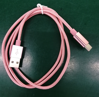 Câble de charge rapide de type C de haute qualité Câble USB C tressé en nylon pour téléphone portable