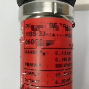 060g3007 0-1,6 Espces Pression Emetteur, Mbs 33-1211-1ab08 Nouveau Original Prêt Stock Automatisation Industrielle Pac Dédié - Product Image 1