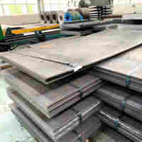 Stok Tersedia Plat Baja Karbon Q195 Q215 20 #   45 #   Plat MS Rol Panas Ukuran Kustom Layanan OEM