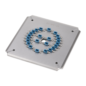 Pulidor de cable de fibra óptica LC <span class=keywords><strong>APC</strong></span> de tamaño Universal, accesorio lc-pc de 24 núcleos, plantilla de pulido LC de fibra óptica - Product Image 1