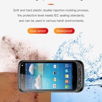 Téléphone mobile Vanch longue portée 5,5 pouces 4G Wifi GPS avec lecteur RFID, système de gestion des actifs portable, lecteur de codes-barres