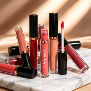 Rouge à lèvres liquide mat à étiquette privée, logo personnalisé, longue tenue, imperméable, gloss à lèvres - Product Image 1
