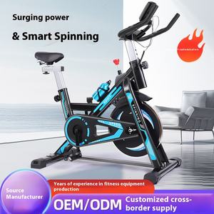 Spin Bike Acier Ultra-Silencieux Intérieur Fitness Usage Domestique Vélo De Sport Système De Freinage Magnétique Affichage Numérique Écologique pour - Product Image 4