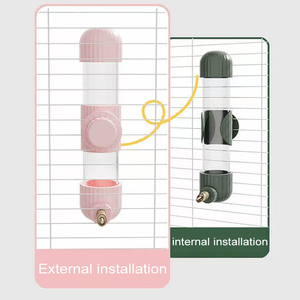 Sıcak Satış Kuş Isırma İğnesi Otomatik Suluk 220ml 280ml Asılı Kuş Kafesi Otomatik Suluk - Product Image 1