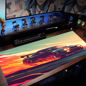 Grand tapis de souris pour ordinateur de voiture, accessoires pour voiture, tapis de souris pour <span class=keywords><strong>gamer</strong></span>, anime, lavable, sublimation, antidérapant, <span class=keywords><strong>XXL</strong></span> 90x40cm - Product Image 2