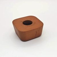 Capuchon à vis en bois écologique et économique de 100 ml, personnalisable avec logo et taille, pour flacons de parfum et diffuseurs, décoration intérieure