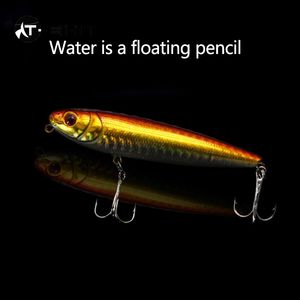 8g8cm ทรงดินสอหัวกลมลอยทำจาก ABS เหยื่อแบบแข็งแบบเหวี่ยงจากชายฝั่งทะเลทำจากเหล็กกล้าในตัว - Product Image 2