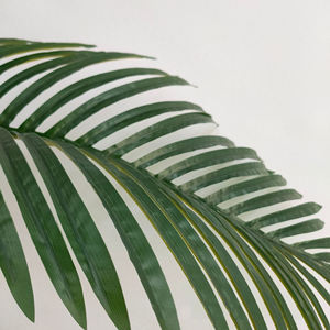 Hojas de Palma de areca de gran tamaño a prueba de rayos <span class=keywords><strong>ultravioleta</strong></span> decoración verde de boda hojas de palma artificiales tropicales - Product Image 6