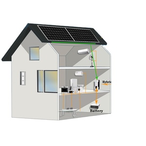 ระบบจัดเก็บพลังงานแสงอาทิตย์แบบโมโนคริสตัลไลน์ออลอินวัน 51.2V 48V 5KW 10KW 15KW สำหรับบ้าน - Product Image 6