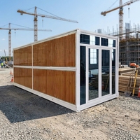 Maison Préfabriquée Portable, Tiny Home, Conteneur Pliant pour Campement, Bureau ou Travailleurs, 20ft 40ft, Installation Rapide