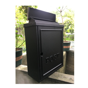 वर्ग पोस्ट पत्र बॉक्स दीवार घुड़सवार कास्ट एल्यूमीनियम मेलबॉक्स letterbox पोस्ट बॉक्स - Product Image 1