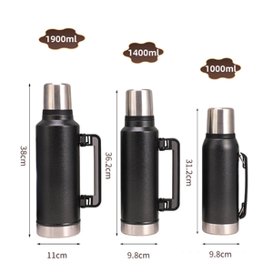 Vaso Térmico de Acero Inoxidable 304 para Mate Argentino, Aislado al Vacío, para Uso en Exteriores - Product Image 3