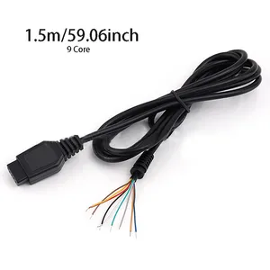 Cable de Control para <span class=keywords><strong>Sega</strong></span> Genesis 2/<span class=keywords><strong>Mega</strong></span> <span class=keywords><strong>Drive</strong></span> 2, Cable de Extensión de 9 Pines para Consola de Juegos - Product Image 2