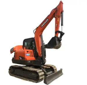 מותג מפורסם של קוריאה מחפר קטן בשימוש doosan dx60 מחפר חלקי מכונות נע אדמה מקורי