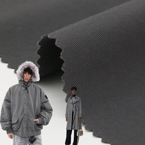 Tessuto NC Twill 2/2 74% Nylon 26% Cotone Impermeabile Traspirante per Abbigliamento Sportivo Trench Giacca Parka Uniformi - Product Image 1