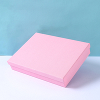 Herbruikbare deksel en bodem van papier, lint en strik voor verjaardag, Valentijnsdag, bruiloft, Moederdag, parfum, sieraden, cadeauverpakkingen