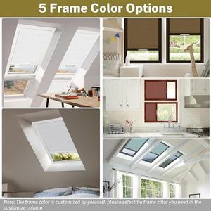 Nuovo Design Professionale Personalizzato Tende a Nido d'Ape Manuali Senza Fili per Lucernari e Finestre di Stanze Piane - Product Image 2