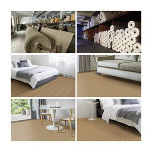 Rouleau de tapis en herbe de mer naturelle, tapis en paille d'herbe de mer du mur au mur, Teppich Tappeto Dywan Alfombra Tapete Revêtement de sol - Product Image 6