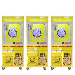 Coin-operated pink Heavy <b>Machine</b> <b>Claw</b> Filling Toy <b>Machine</b> Toy <b>Arcade</b> Game Crane With a Ticket Receiver - Product Image 2