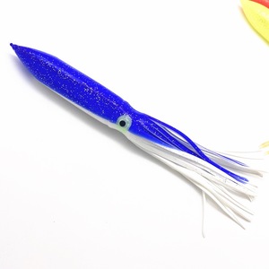 Señuelo de arrastre de 31cm y 55g, de plástico suave con faldas de pulpo que brillan, luminosas, faldas, señuelo de calamar para pesca - Product Image 5