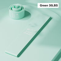 YETFUL Muestra Gratuita Bandas de Ejercicio de Silicona de Alta Elasticidad y Resistencia al Calor para Piernas, Color Personalizado