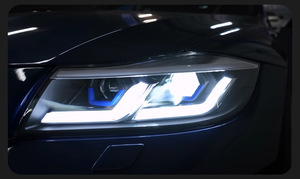 Spécifiquement pour les modèles <span class=keywords><strong>BMW</strong></span> Série 3 E90 05-12, comprend les feux de jour à LED à double lentille et les phares avant de la Série 3 - Product Image 3