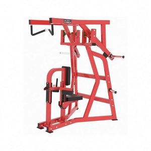 Presse inclinée commerciale de haute qualité pour musculation, machine de musculation assise pour pectoraux, tirage latéral des bras, usage domestique, avec coffret en contreplaqué rouge - Product Image 6