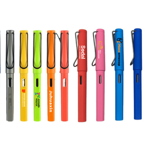 Bolígrafo de Gel publicitario con logotipo personalizado de gama alta, traje de regalo de Metal, escritura neutra de plástico esmerilado de 0,5mm para firmas comerciales, venta al por mayor - Product Image 2