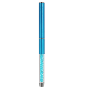 Pinceau à ongles en gel UV avec manche diamant vert, pinceau de précision pour le design des ongles, poils en nylon, peinture fine, pinceaux pour la manucure en salon, pinceaux pour le nail art - Product Image 3