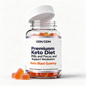 ยาเม็ดคีโตพรีเมียมและสูตรคีโตเจนิกเพิ่มสมาธิและช่วยเร่งการเผาผลาญ (60 เม็ด) คีโต บลาสท์ กัมมี่ - Product Image 5