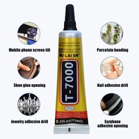 Adhésif Cyanoacrylate Noir T7000-15ml pour Réparation d'Écrans de Téléphones Portables et Bijoux – Vente en Gros Fabricant d'Accessoires DIY
