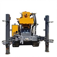 ZHIZUAN Foreuse de puits montée sur chenilles 500m, moteur diesel, compresseur d'air rotatif, puissance de levage 24T, 8 ans d'expérience professionnelle