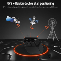 Rastreador GPS TKSTAR 4G LTE 2G GSM/GPRS OBD II para Automóvil TK816 con Detección ACC, Gestión de Flota, Compatible con PC, para Compartir Vehículos y Alquiler
