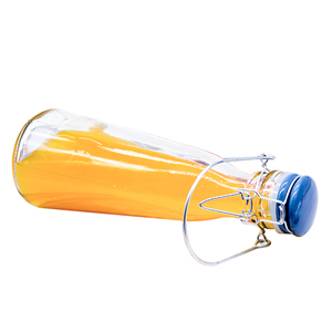 Wholesale <strong>200ml</strong> 250ml 300ml 500ml Juice <strong>Milk</strong> Glass Bottle <strong>Milk</strong> Bottle for <strong>Milk</strong> With Large Clip Lid - Product Image 6