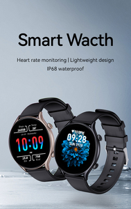 1.46 "Vòng thông minh đồng hồ BT cuộc gọi IP68 nhà máy không thấm nước giá sức khỏe Tracker Montre connecte X19 phụ nữ Đồng hồ sang trọng - Product Image 2