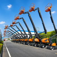 Nouvelles nacelles télescopiques hydrauliques à puissance diesel Genie JLG de Chine, Shandong, pour le personnel mobile, 12 à 56 m, pour la construction