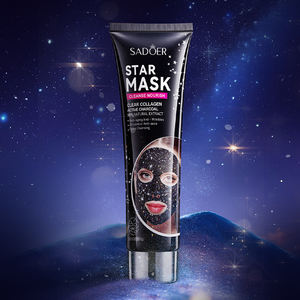 SADOER OEM vente en gros naturel enlever les points noirs nettoyage de l'acné <span class=keywords><strong>masque</strong></span> de boue pour le visage bio collagène visage paillettes étoile <span class=keywords><strong>masque</strong></span> <span class=keywords><strong>Peel</strong></span>-<span class=keywords><strong>off</strong></span> - Product Image 6