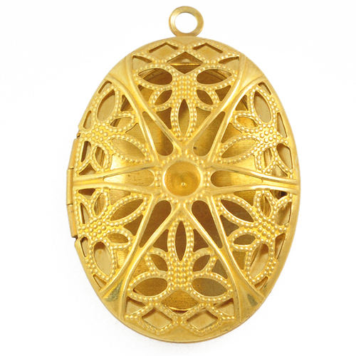 Shop High Quality Fancy Brass Filigree Oval Shape Lockets