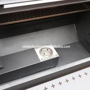 กลางแจ้งครัวไม้ไฟเตาอบพิซซ่าสแตนเลสเตาอบพิซซ่าที่มีวัดอุณหภูมิ - Product Image 4