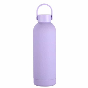 Premium Selection 750ml Stainless Steel <b>Small</b>-Mouth Insulated Water Bottle 6-12 Hours Thermal Insulation Minimalist Design - Product Image 6
