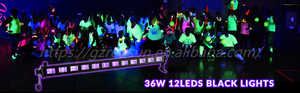 Redsun 9*3W UV Blacklight Christmas Party <span class=keywords><strong>Led</strong></span> Uv bar Haunted House Light Back Light bar - Product Image 5