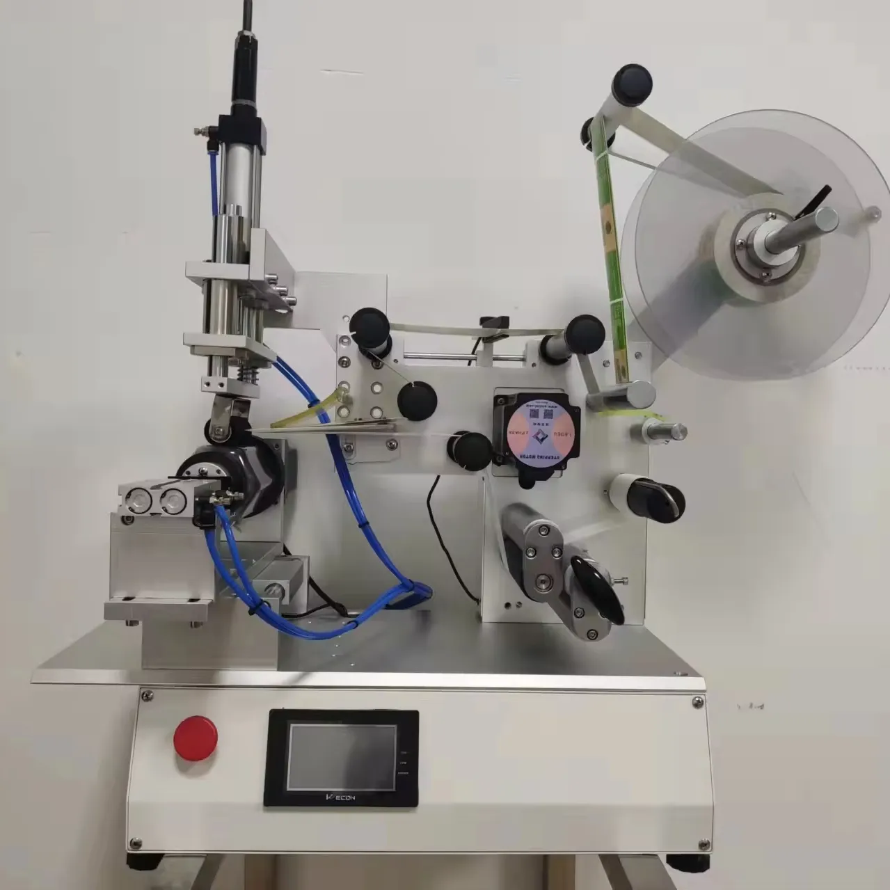 New Technology Semi-Automatic Feeding Type Rotary Labeling machine for Round Bottle Labeling Machine