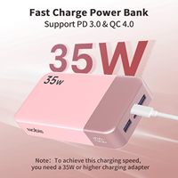 NOBIS 35/45/65/90W Superschnelles Laden 20000mAh 20000 mAh Hochkapazitäts-Telefon-Powerbank Tragbares Ladegerät Power Bank für Laptop