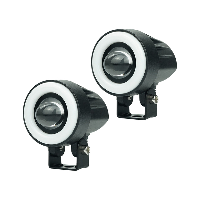 Dual Color H4 BA20D P15D Led Motorcycle Headlight Waterproof Headlamp High Low Beam Spot Bulb for Motorbike Motors