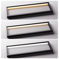 Éclairage de vitrine pour armoire, éclairage LED DC12V en aluminium et verre moderne, écologique, durable, finition polie, fabrication OEM/ODM